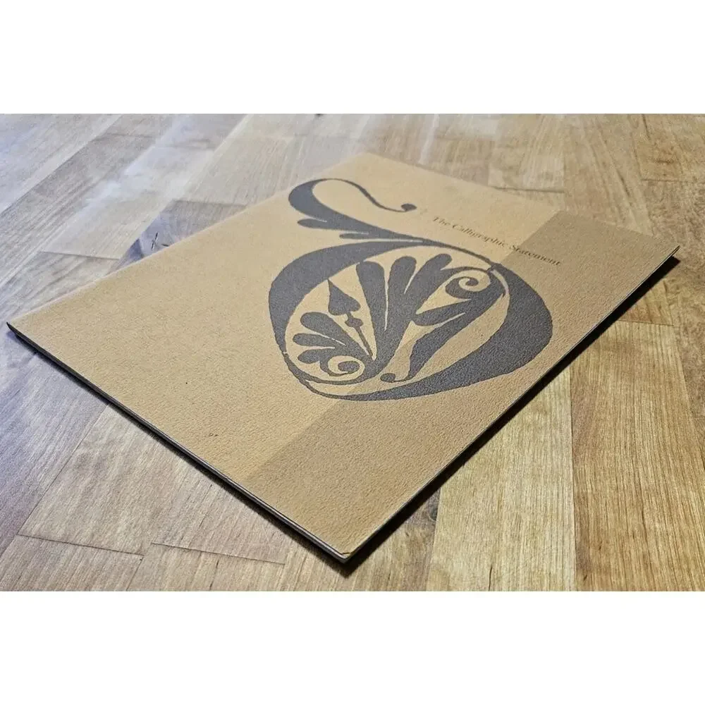 art catalog: THE CALLIGRAPHIC STATEMENT, Arts Club of Chicago 1970